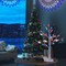 4th of July Decorations Tree Light 24 Inch with 24 LED Red White Blue Star Lights USB Battery Operated with Timer, Lighted Artificial Tree Lights for Table, Party, Memorial Day, Patriotic Decoration